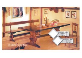 [company_name_branding] mesa de txoko de pino